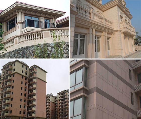 真石漆案例應用 真石漆案例應用